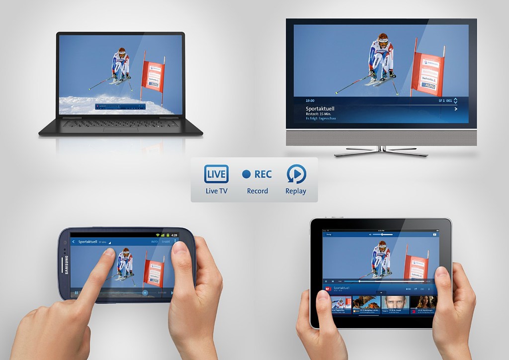 Swisscom TV on all platforms